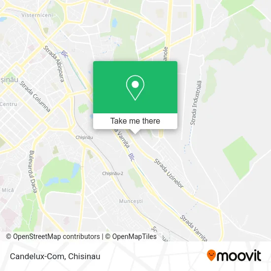 Candelux-Com map
