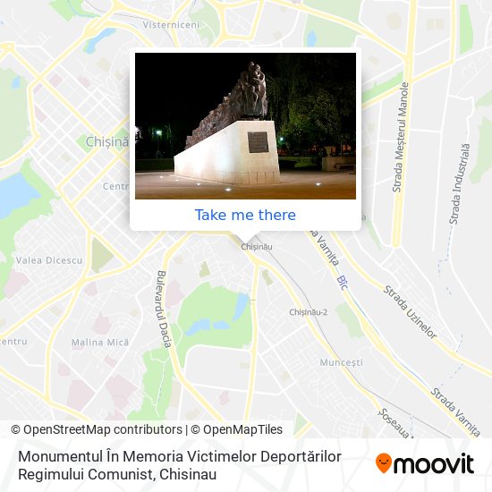 Monumentul În Memoria Victimelor Deportărilor Regimului Comunist map