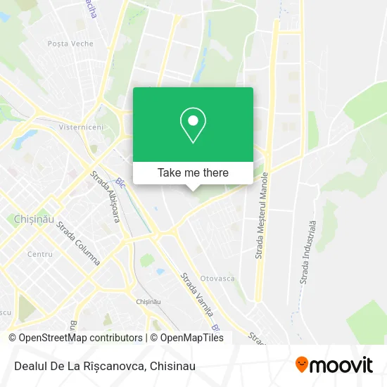 Карта Dealul De La Rîșcanovca