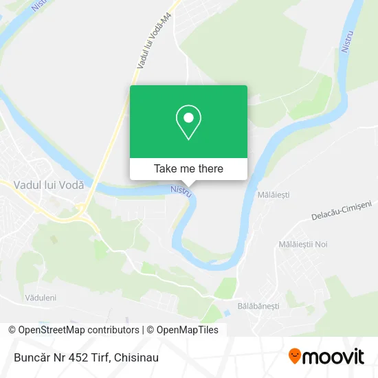 Карта Buncăr Nr 452 Tirf