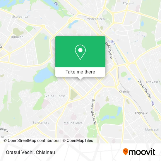 Карта Orașul Vechi