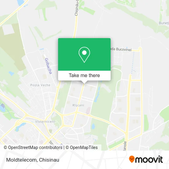 Карта Moldtelecom