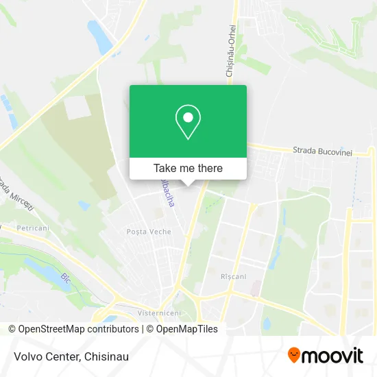Volvo Center map