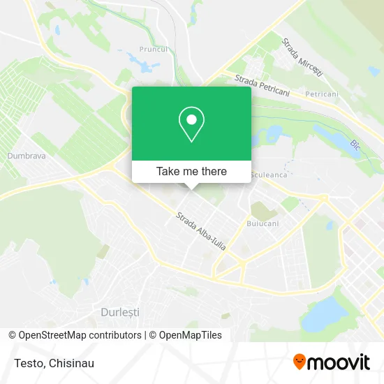 Карта Testo