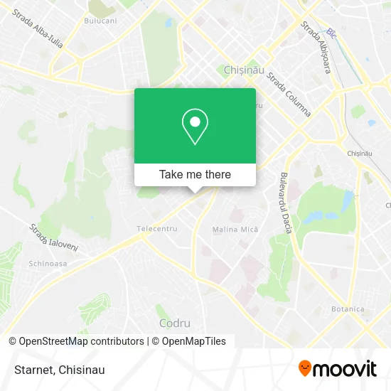 Карта Starnet