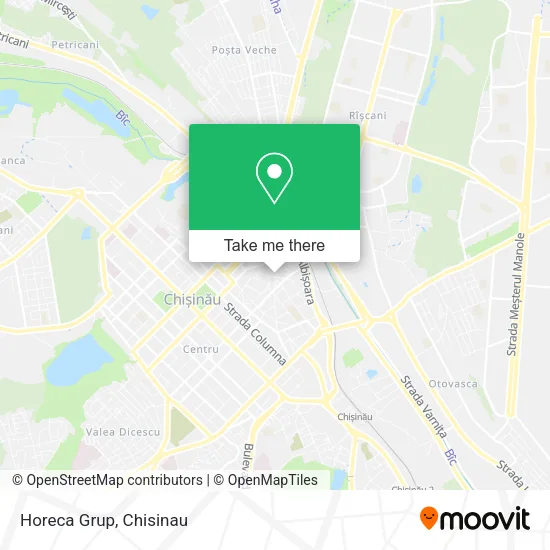 Карта Horeca Grup