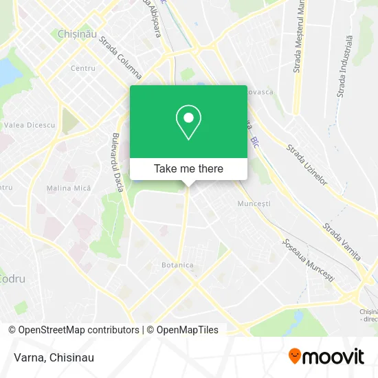 Карта Varna