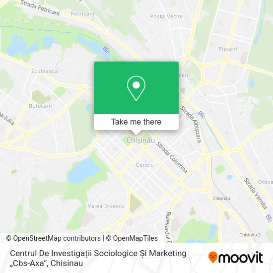 Карта Centrul De Investigații Sociologice Și Marketing „Cbs-Axa”