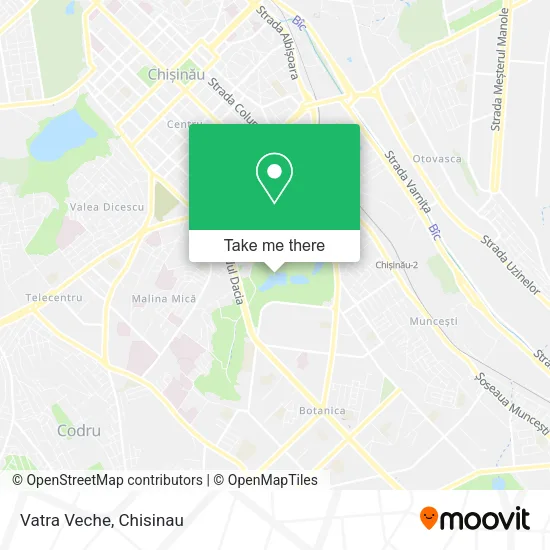 Карта Vatra Veche