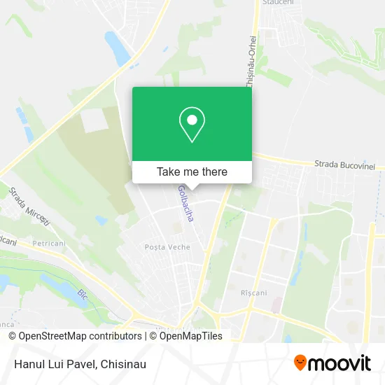 Карта Hanul Lui Pavel