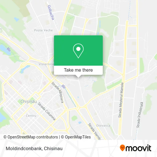 Карта Moldindconbank