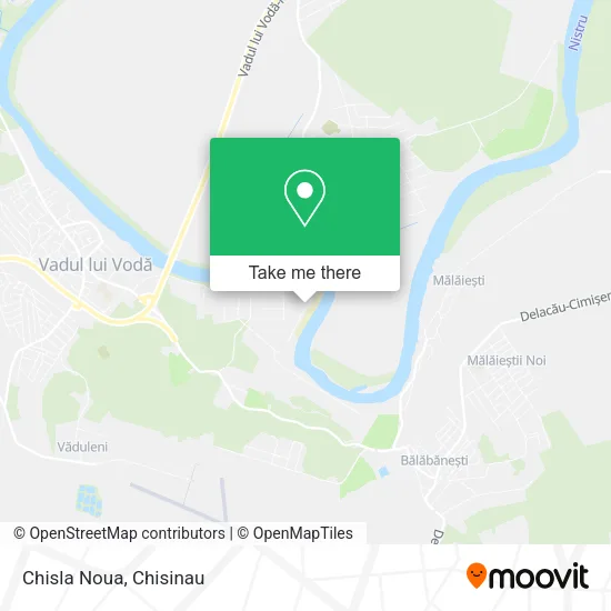Chisla Noua map