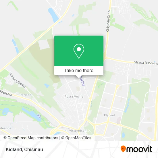 Kidland map
