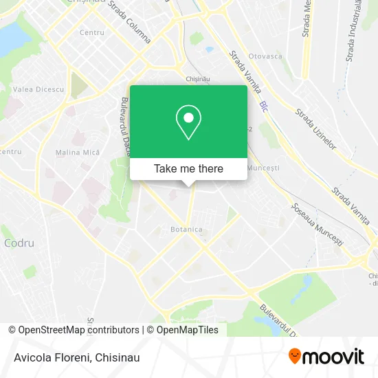 Карта Avicola Floreni
