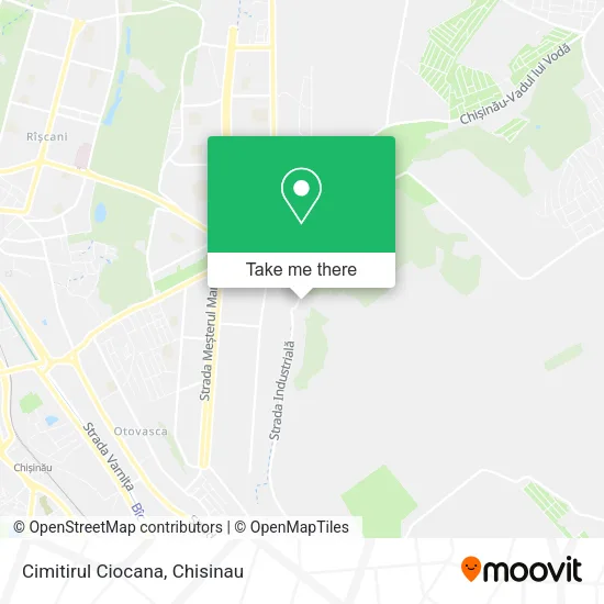 Cimitirul Ciocana map