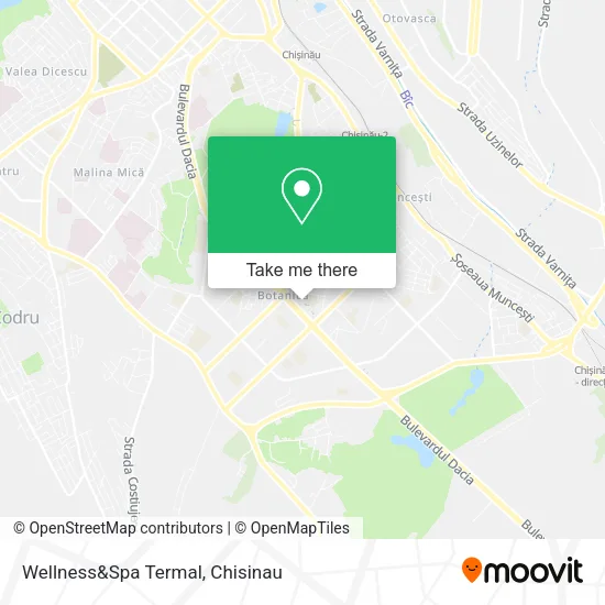 Карта Wellness&Spa Termal