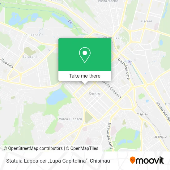 Карта Statuia Lupoaicei „Lupa Capitolina“