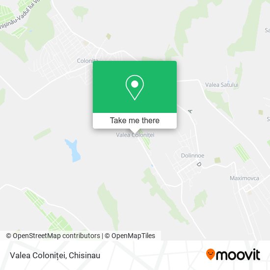 Карта Valea Coloniței