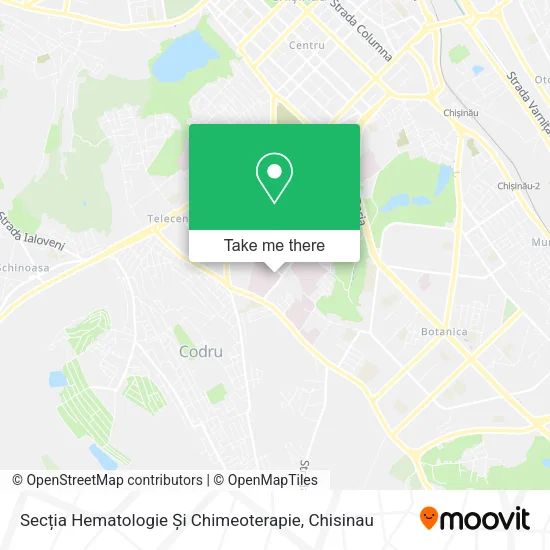 Карта Secția Hematologie Și Chimeoterapie