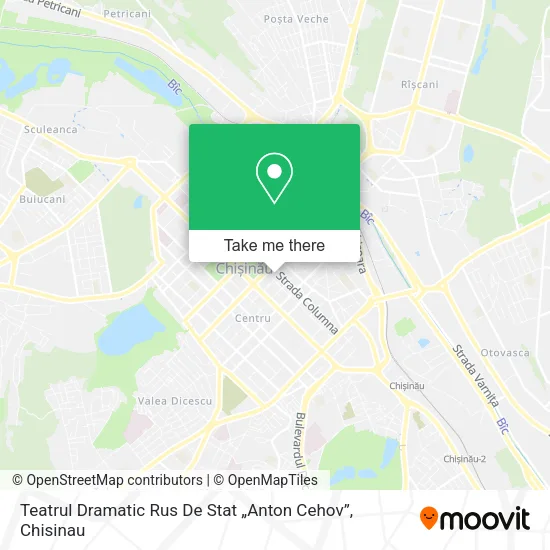 Teatrul Dramatic Rus De Stat „Anton Cehov” map