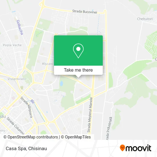 Casa Spa map
