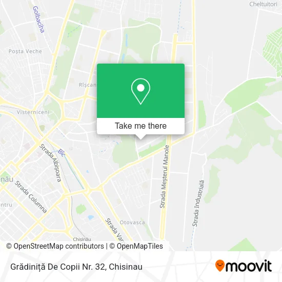 Grădiniță De Copii Nr. 32 map