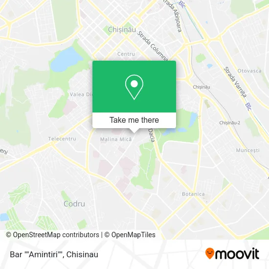 Bar ""Amintiri"" map