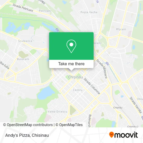 Карта Andy's Pizza