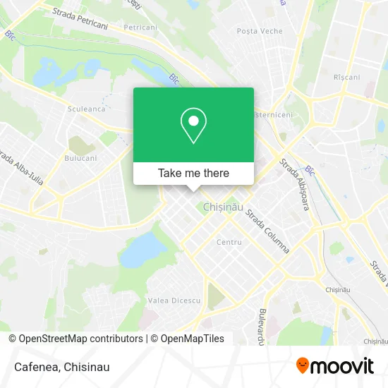 Cafenea map