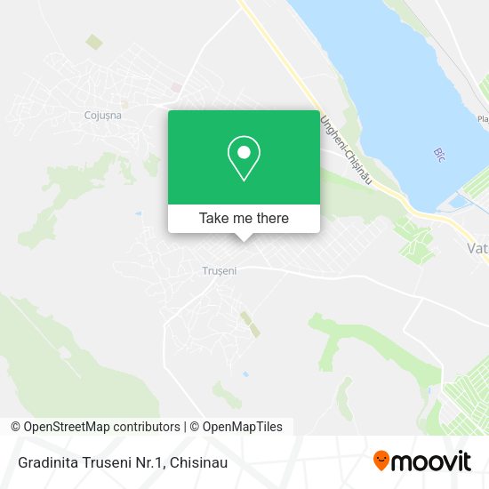 Карта Gradinita Truseni Nr.1