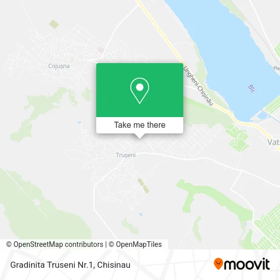 Карта Gradinita Truseni Nr.1