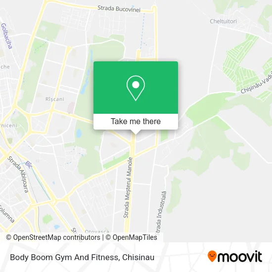 Карта Body Boom Gym And Fitness