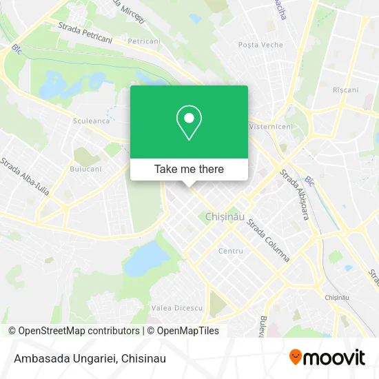 Ambasada Ungariei map
