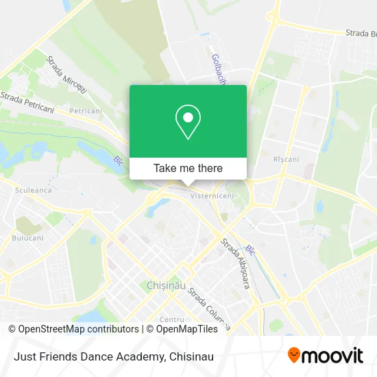 Just Friends Dance Academy map