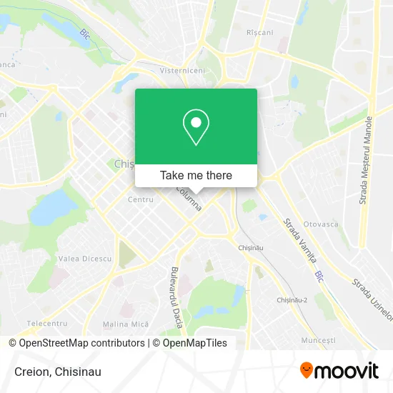 Creion map