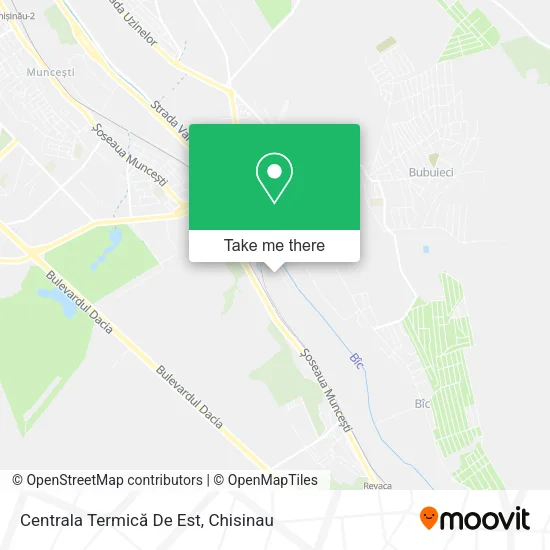 Centrala Termică De Est map