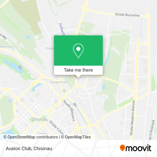 Avalon Club map