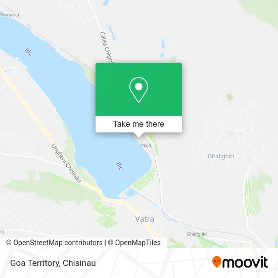 Карта Goa Territory