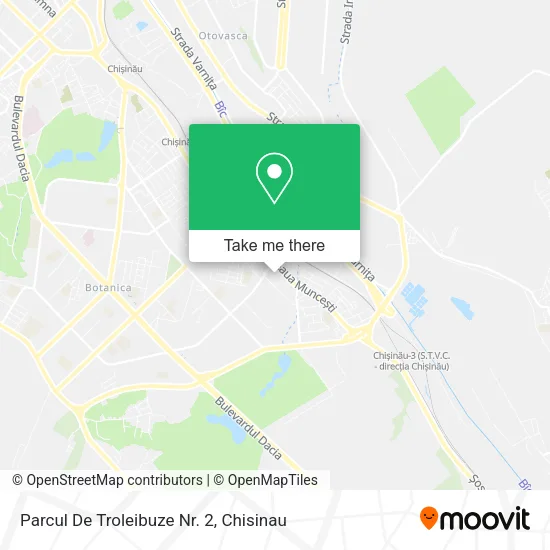 Карта Parcul De Troleibuze Nr. 2