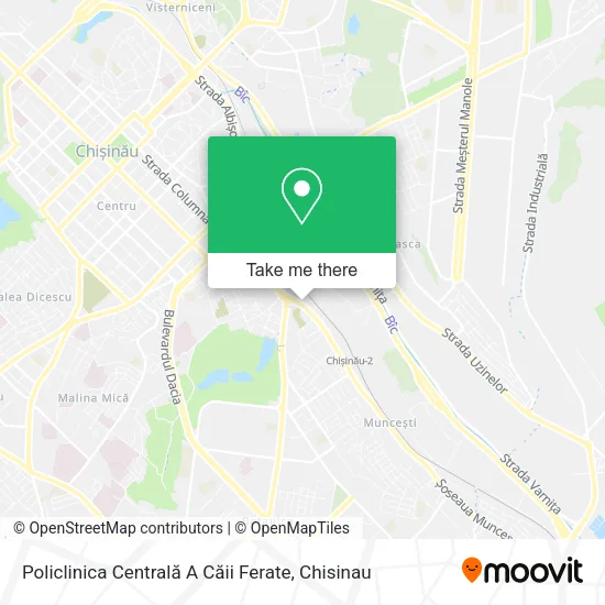 Policlinica Centrală A Căii Ferate map