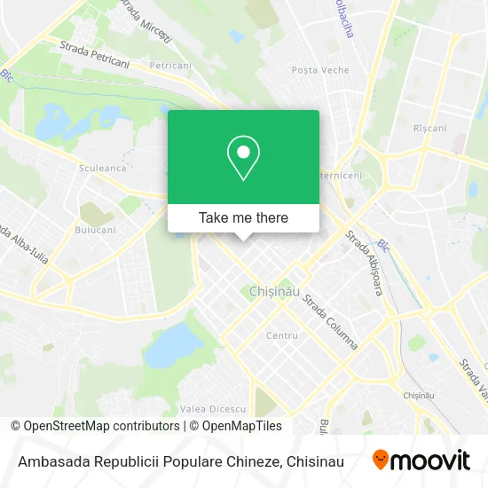Ambasada Republicii Populare Chineze map
