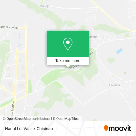 Карта Hanul Lui Vasile