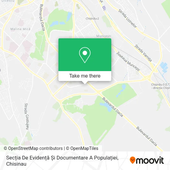 Secția De Evidență Și Documentare A Populației map