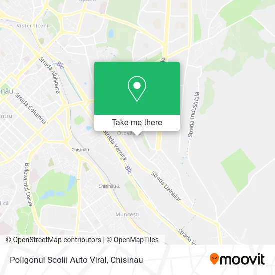 Карта Poligonul Scolii Auto Viral