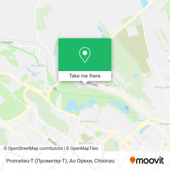 Карта Prometeu-T (Прометеу-Т), Ао Орехи