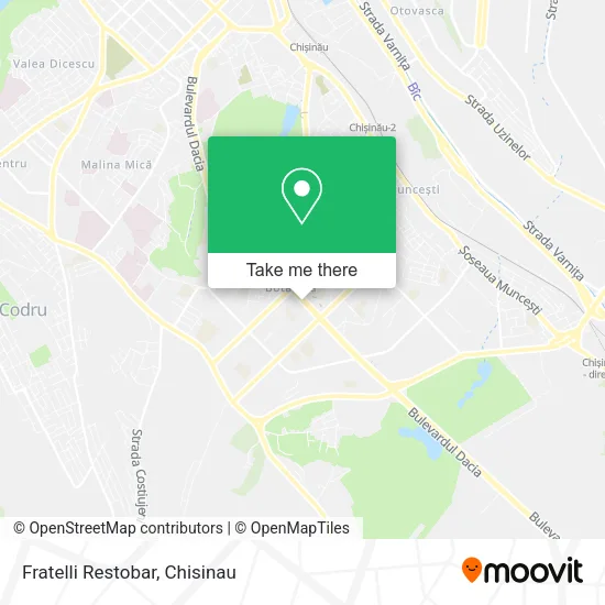 Карта Fratelli Restobar