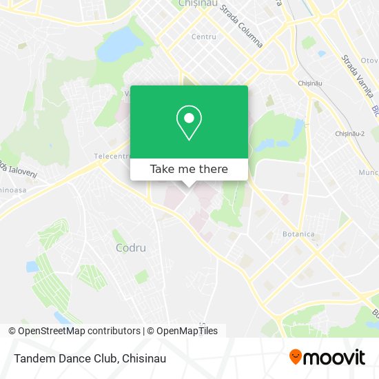 Tandem Dance Club map