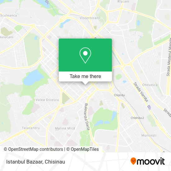 Карта Istanbul Bazaar