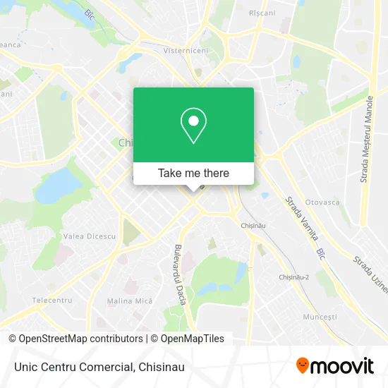 Карта Unic Centru Comercial