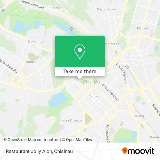 Restaurant Jolly Alon map
